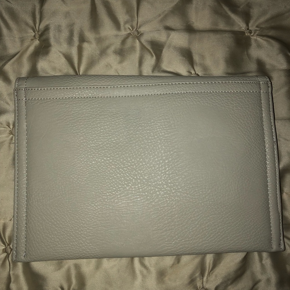 BCBGeneration Gray Envelope Clutch - Picture 3 of 4